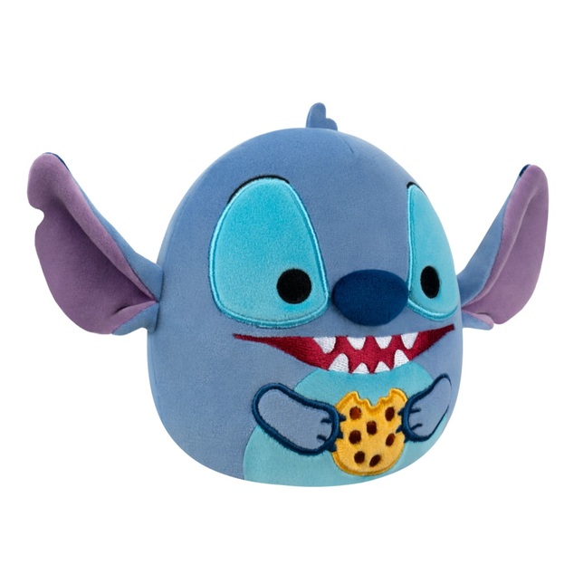 Squishmallows Disney Stitch s keksíkom, 25 cm