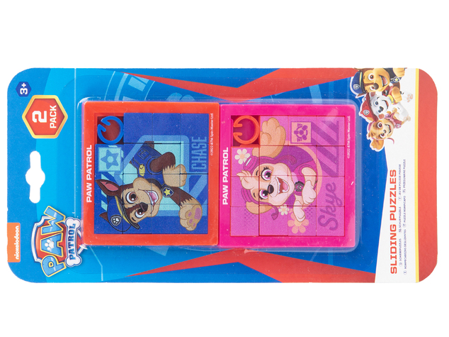 Paw Patrol logická hra posuvné puzzle 2ks