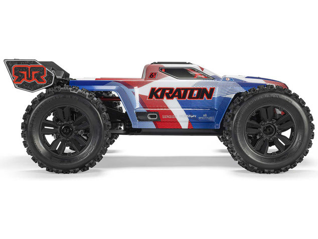 Arrma Kraton 6S V6 BLX 1:8 4WD RTR modrá/ružová