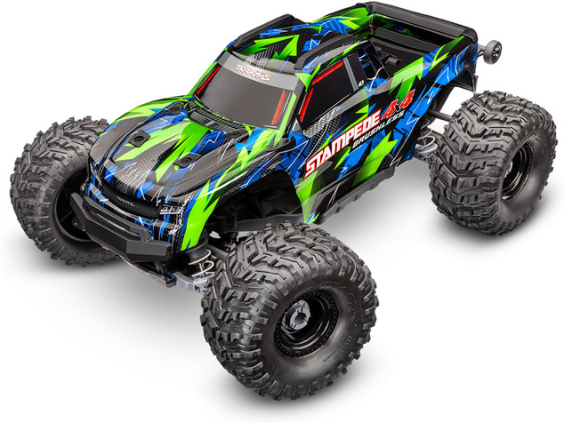 Traxxas Stampede 4x4 1:10 VX3 RTR portocaliu