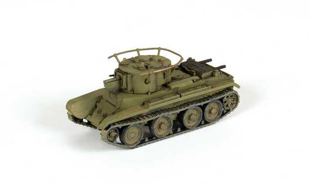 Snap Kit katonai 6283 - Szovjet könnyű tank BT-7A (1:100)