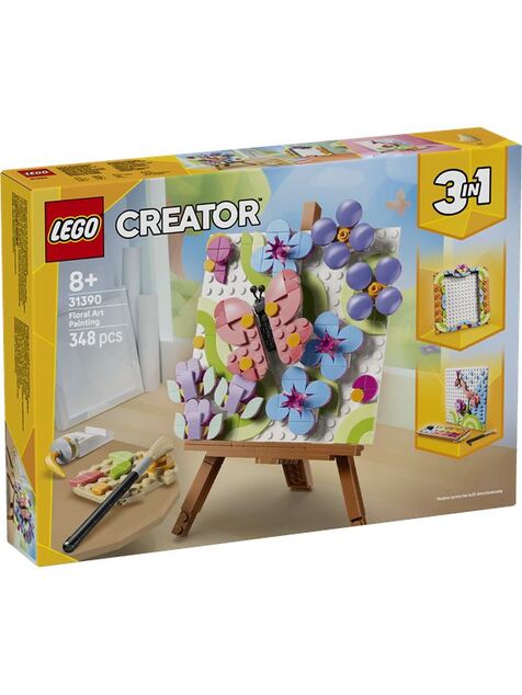 LEGO® Creator 3 en 1 31390 Peinture florale