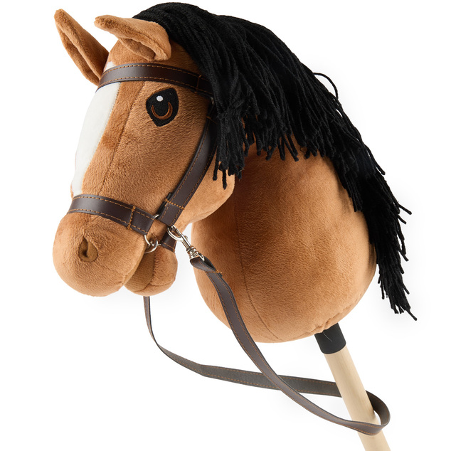 Bieco - Hobby Horsing na tyči - koník hnedý, veľ. S