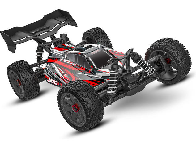 Traxxas Jato 1:8 4WD BL-2S RTR červené