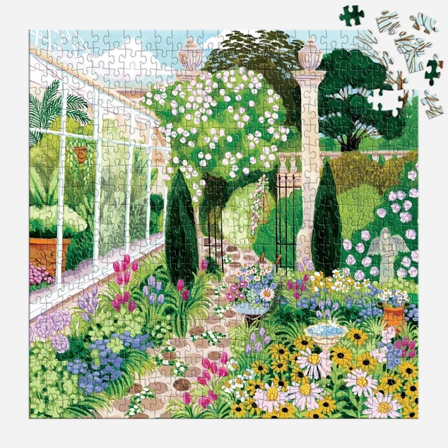 Puzzle Galison Grădină veșnic verde 500 piese