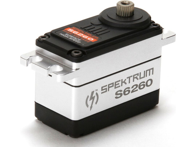 Spektrum servo S6260 Auto Vysoká rýchlosť HV 17.4kg.cm 0.06s/60° 23T