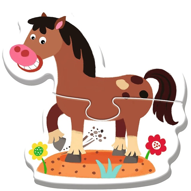 Trefl Moje prvé puzzle Na farme