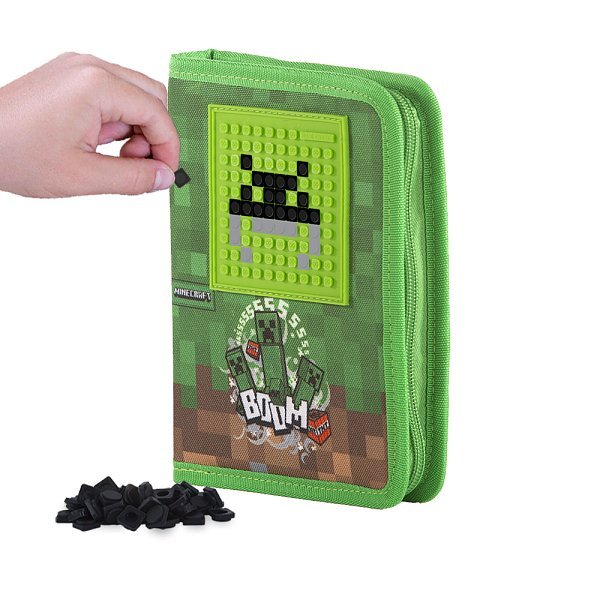PIXIE CREW &amp; MINECRAFT Školský peračník jednoposchodový