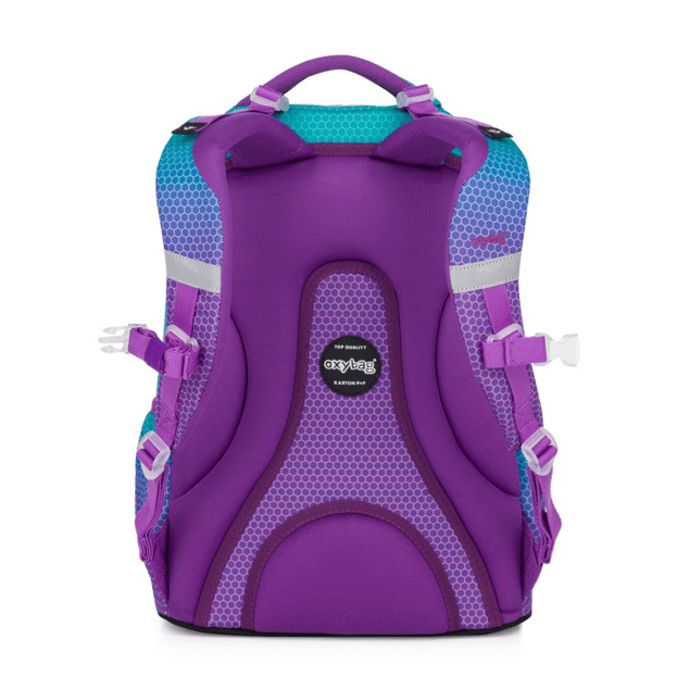 Študentský batoh OXY Ombre Blue - pink