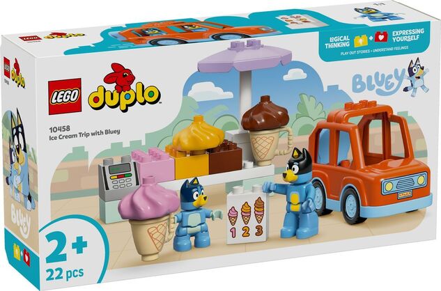 LEGO® DUPLO® 10458 Bluey a výlet na zmrzlinu
