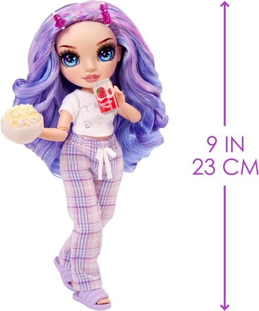 Rainbow High Junior Fashion bábika - Violet Willow