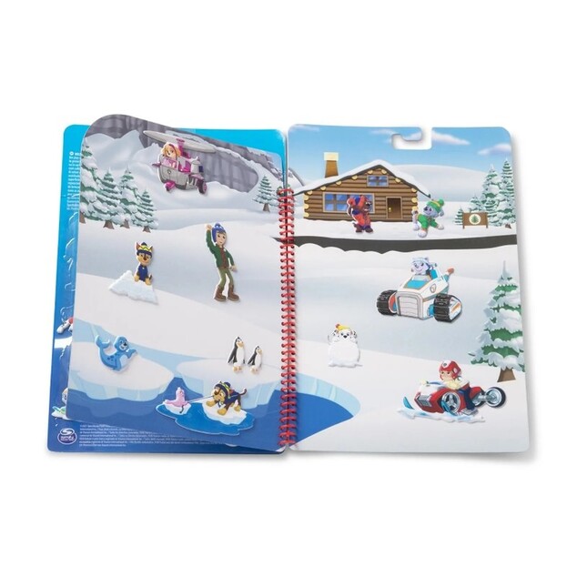 Melissa &amp; Doug - Paw Patrol - Kniha s puffy samolepkami - Jakeova hora
