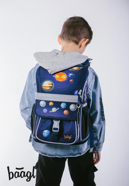 BAAGL Schultasche Zippy Planeten