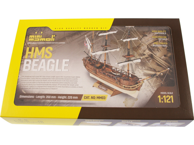 MINI MAMOLI HMS Beagle 1:121 kit
