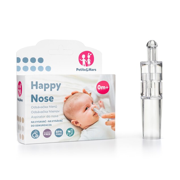 Odsávačka nosných hlienov na vysávač Happy Nose Petite&amp;Mars 0m+