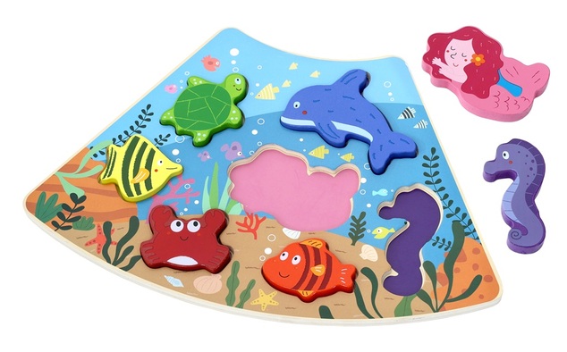 2Kids Toys Fa puzzle Fa puzzle Összekapcsolható