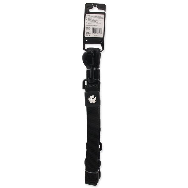 Vodítko Active Dog Bungee Neoprene L čierne 2,5x120cm