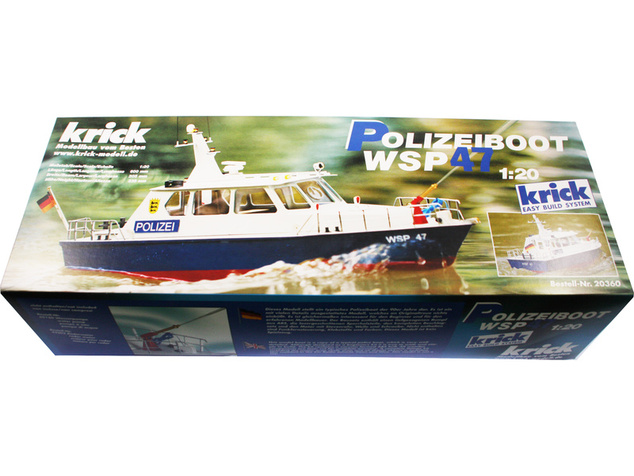 Krick barca della polizia WSP47 kit