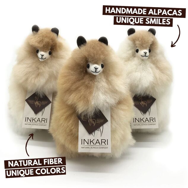 INKARI Plyšová hračka Alpaca Small Sahara 23cm