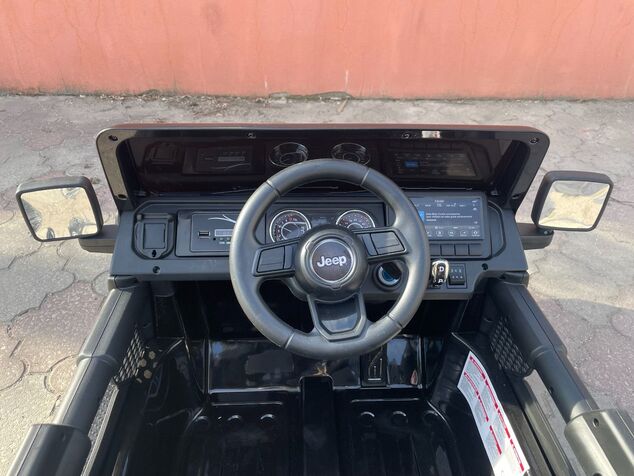 Elektrické autíčko JEEP Wrangler, Jednomiestne, čierne