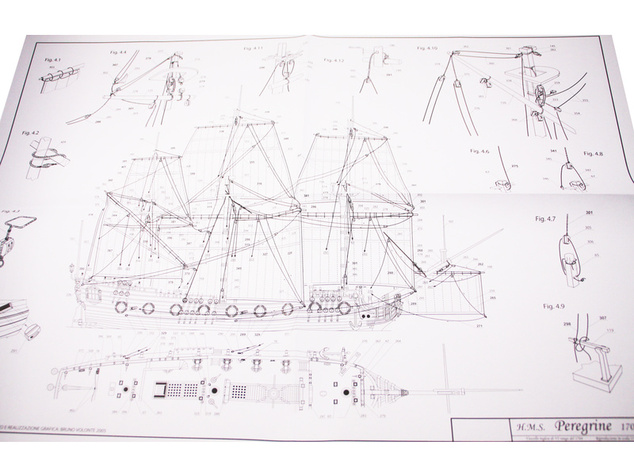 COREL HMS Peregrine 1749 1:96 kit