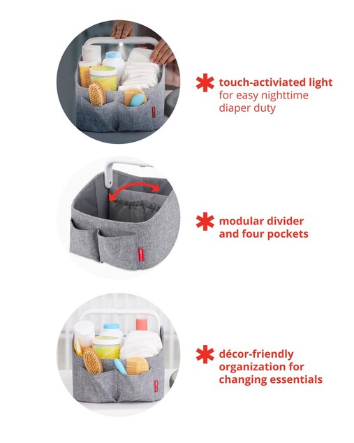 SKIP HOP Organisateur avec éclairage pour articles d'hygiène Oat