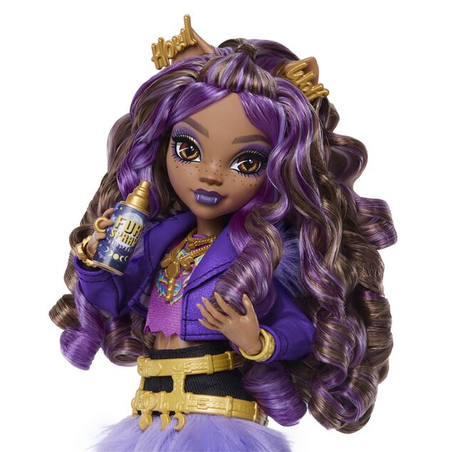Mattel Monster High bambola mostruosa, Clawdeen Wolf, JHK30