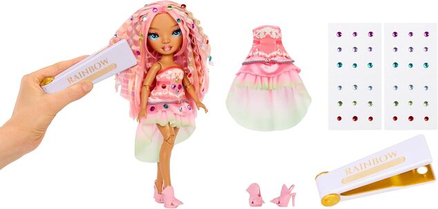 Rainbow High Be Dazzling Fashion bábika - Adeline Rose (Pink)