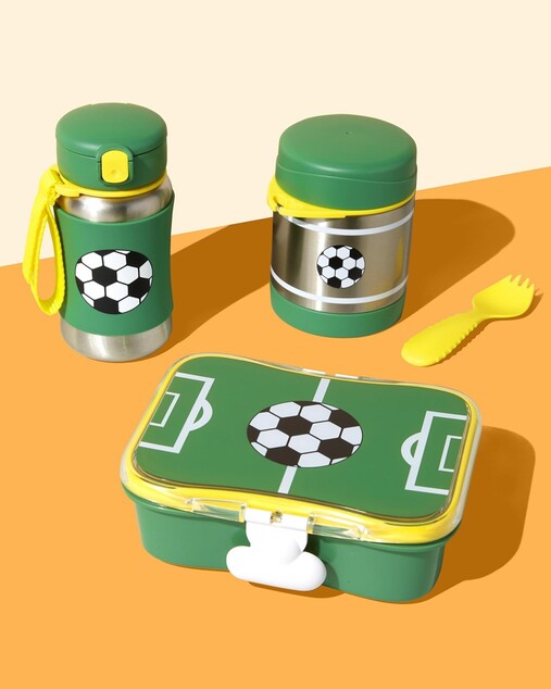 SKIP HOP Spark Style Krabička na desiatu 700 ml Futbal