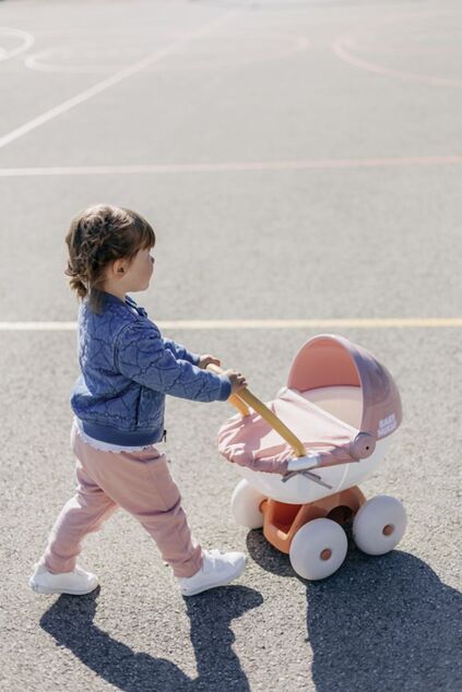 Smoby Baby Nurse Kočík hlboký pre bábiky PRAM
