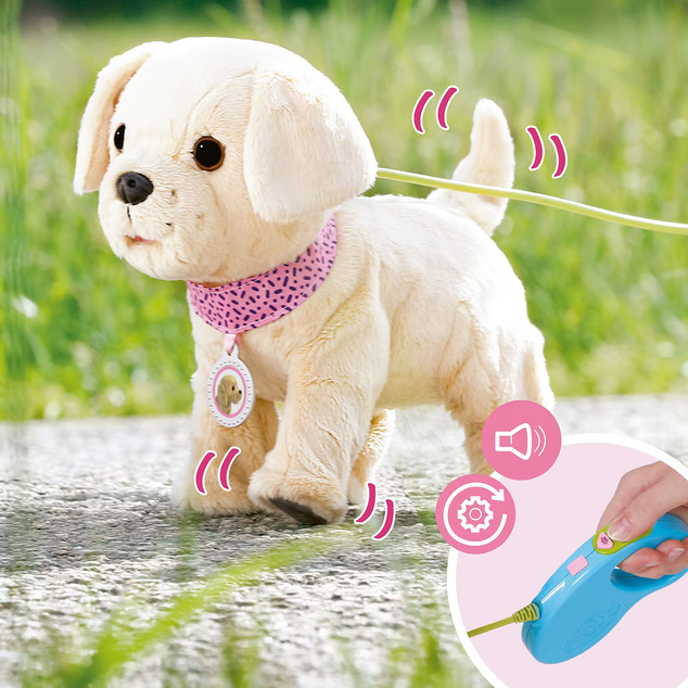 Zapf BABY born Mein fröhlicher Hund mit Transportbox