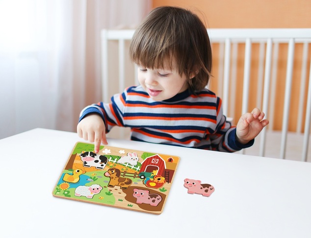2Kids Toys Vkládacie puzzle Farma