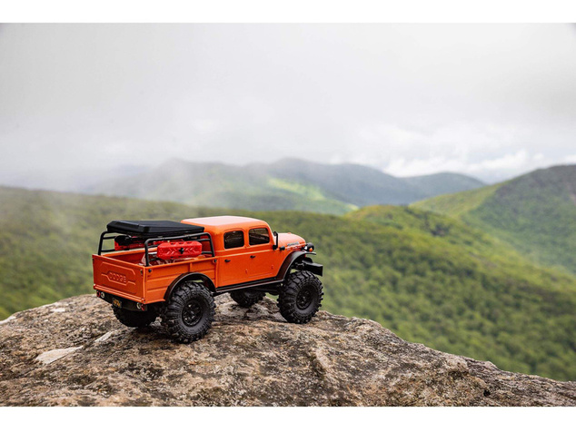 Axial SCX24 Dodge Power Wagon 1940 1:24 4WD oranžový