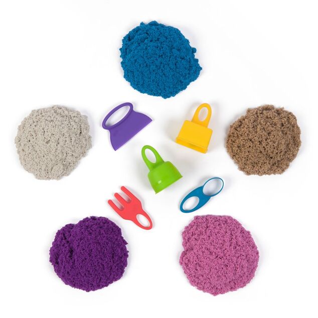 Kinetic Sand Kufrík s Doplnkami