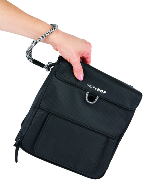 SKIP HOP Tappetino fasciatoio da viaggio Clean Slate Black