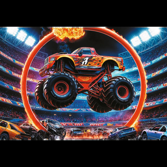Trefl Puzzle 60 Monster Truck