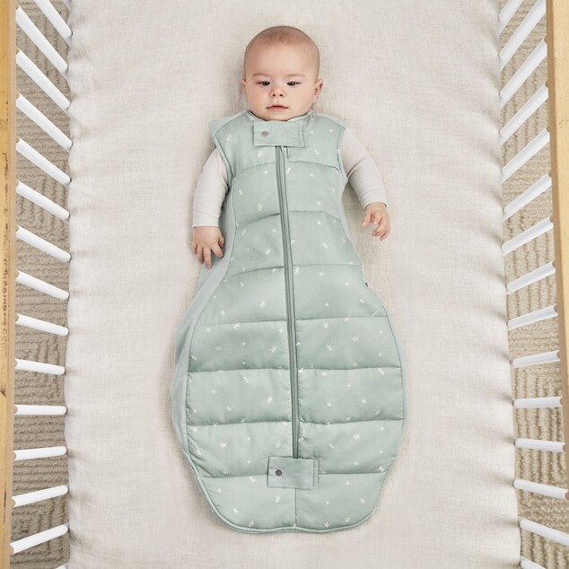 ERGOPOUCH Спален чувал органичен памук Sheeting Sage 8-24 м, 8-14 кг, 2,5 tog