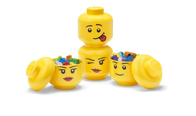 LEGO® úložná hlava (mini) Multi-pack 4 ks