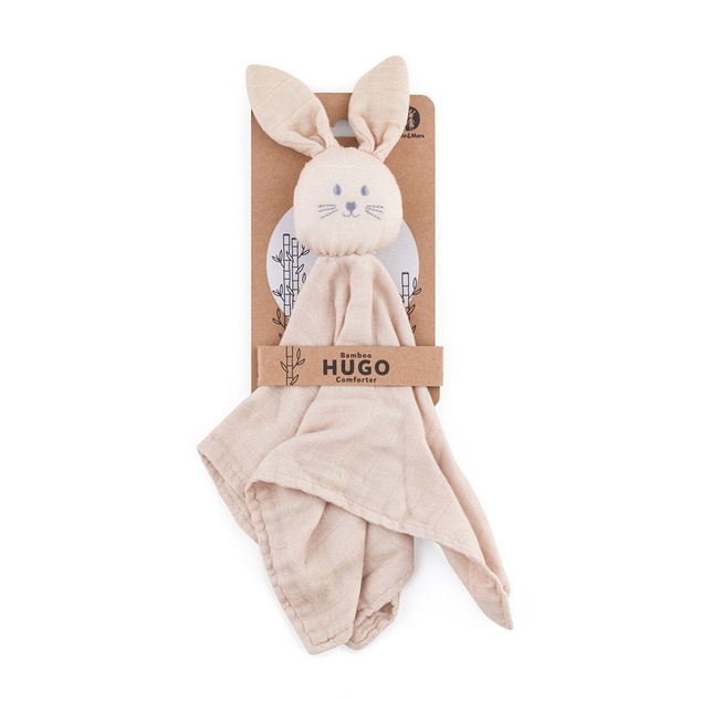 PETITE&amp;MARS Maznáčik bambusový mušelínový Hugo Desert Sand 0m+