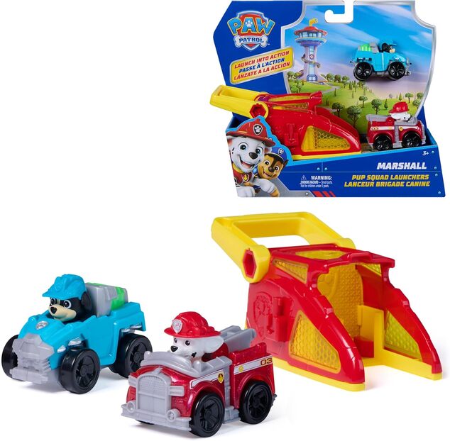 Spin Master Paw Patrol Vystreľovacie zariadenie Marshall
