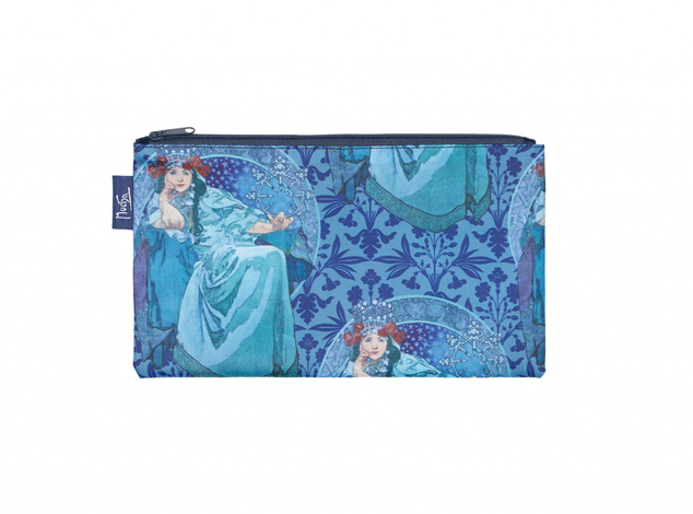 Set von 3 Täschchen Mucha - Hyazinthe
