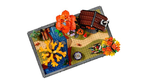 LEGO® Icons 11372 Chata a jesenná záhrada
