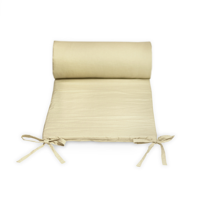 PETITE&amp;MARS Mantinel ochranný do postieľky TILLY Light Beige 180 cm
