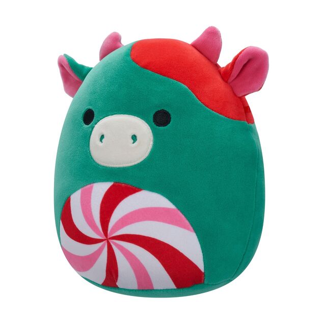 Squishmallows Krava s lízankovým bruškom Ruben, 20 cm