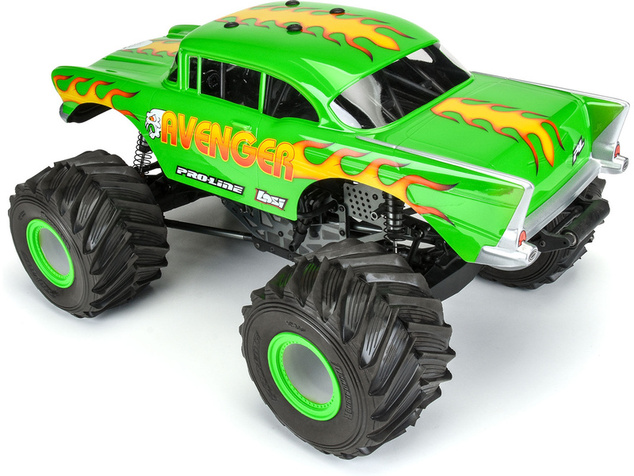 Pro-Line karoséria 1:8 Chevy Bel Air 1957 "Avenger Edition" číra: Losi LMT