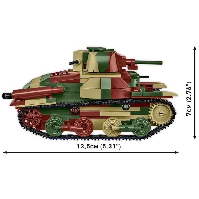 Cobi II WW Type 95 Ha-Go, 1:35, 380 k, 1 f