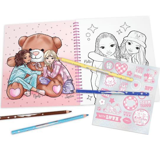 Top Model Omaľovánka Colouring Book, Candy, Talita &amp; medvedík