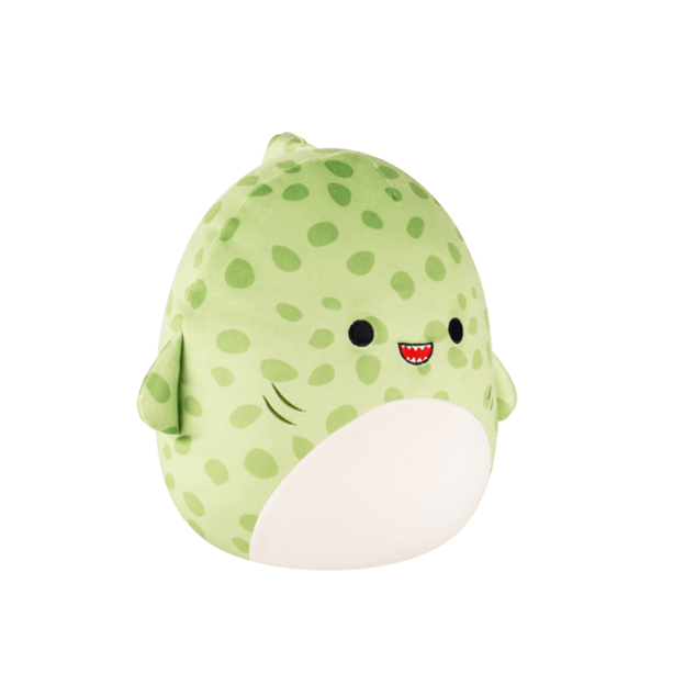 SQUISHMALLOWS Zelený žralok - Enzo, 30 cm