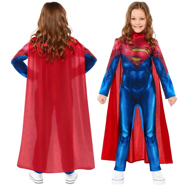 SUPERGIRL detský kostým veľkosť S(122-128cm)