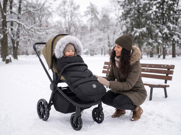 Sacco invernale Fluffy Combi, Arctic Black